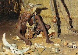 African man